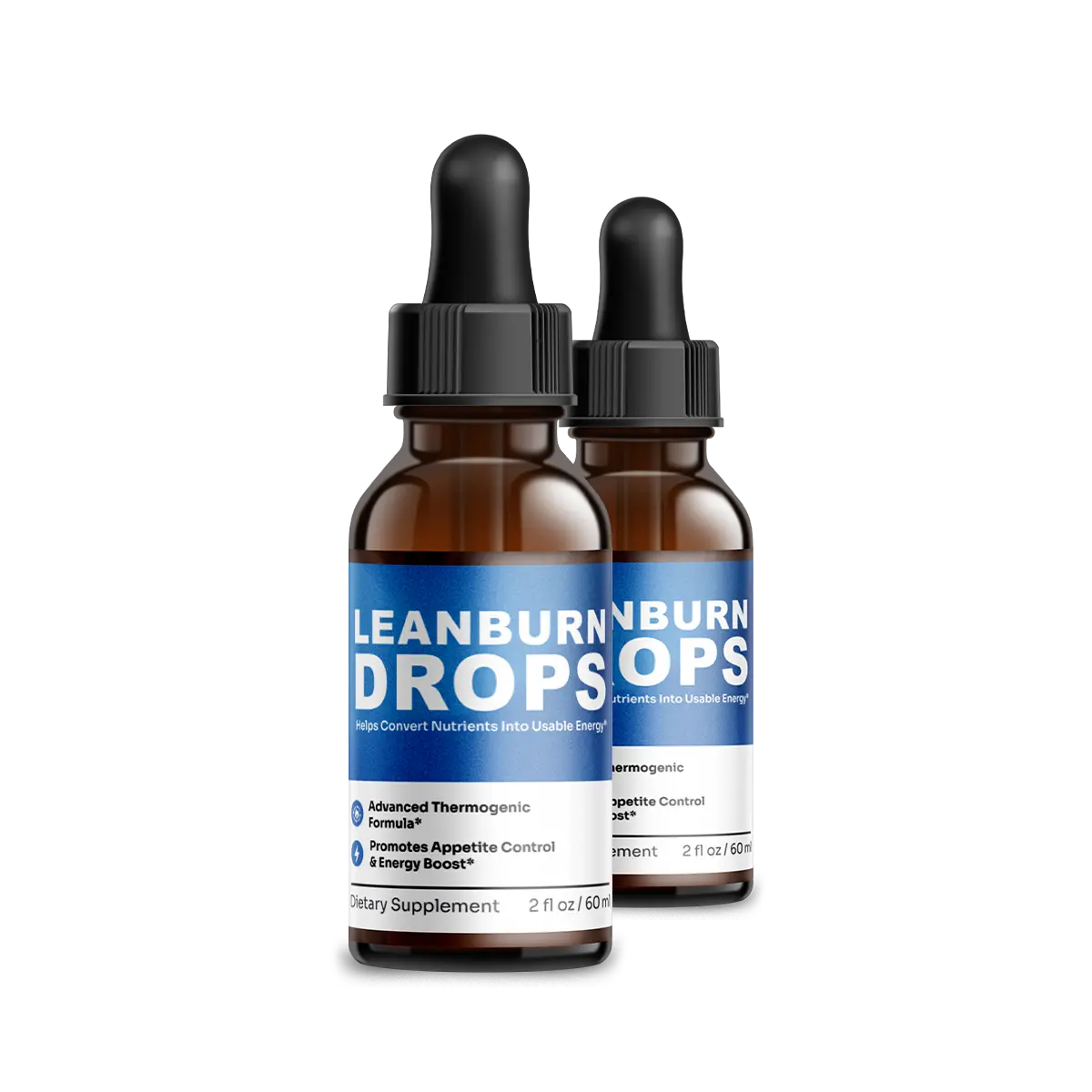 LeanBurn Drops 2 bottle 60-day starter supply