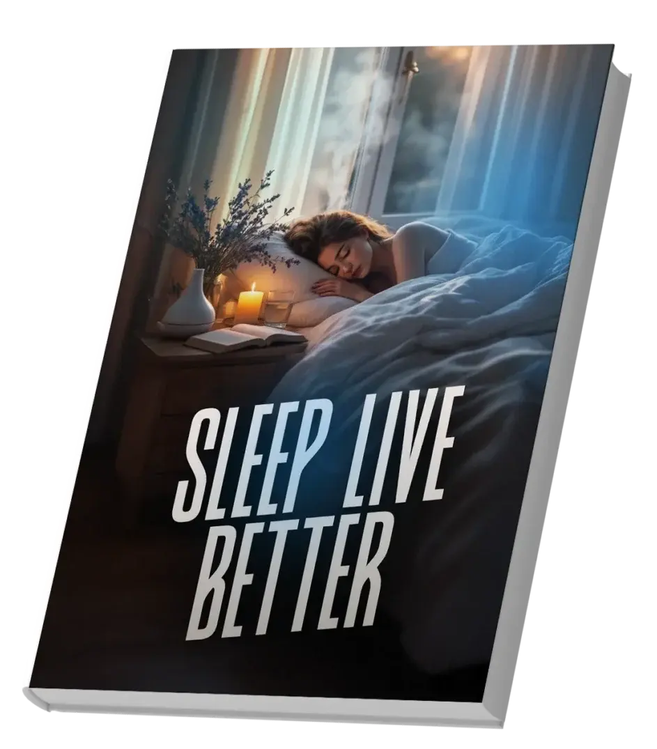 Sleep Live Better bonus ebook cover included with LeanBurn Drops order